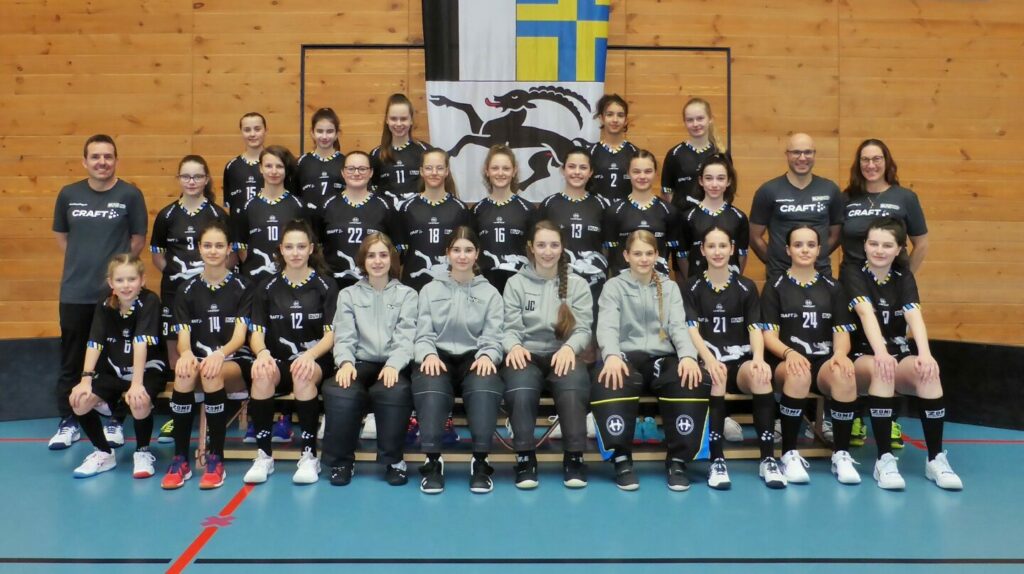 Das Team Graubünden U15 an der Girls Trophy 2023 in Jona